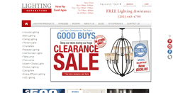 Desktop Screenshot of lightingsuperstore.com