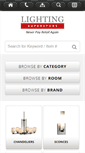 Mobile Screenshot of lightingsuperstore.com